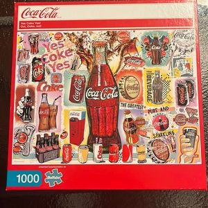 Buffalo games, 1000 piece Coca-Cola puzzle